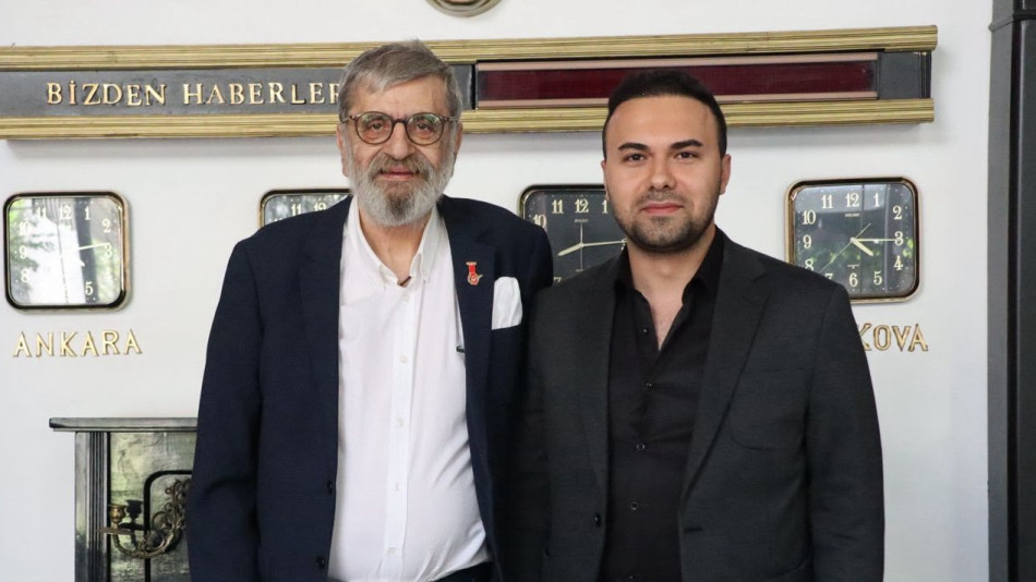 GENEL SEKRETERİMİZ FURKAN ALİ ÇİFTÇİOĞLU’NDAN GAZETECİLER CEMİYETİ BAŞKANI NAZMİ BİLGİN'E ZİYARET